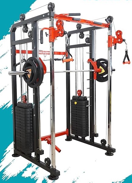 Multi Gym Functioning Trainer With Smith MacHine