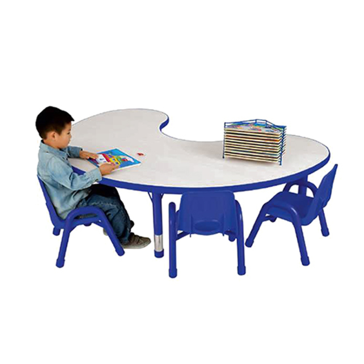 Front Round Table White Top